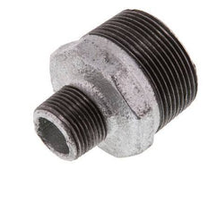 R 1 1/2'' x R 3/4'' Zinc plated Cast iron Double Nipple 25 Bar