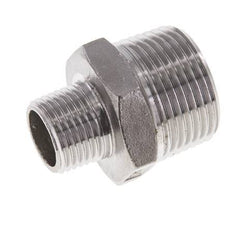 1/2'' NPT x 1'' NPT Stainless steel Double Nipple 16 Bar