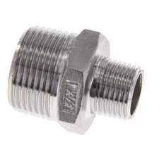 1/2'' NPT x 1'' NPT Stainless steel Double Nipple 16 Bar