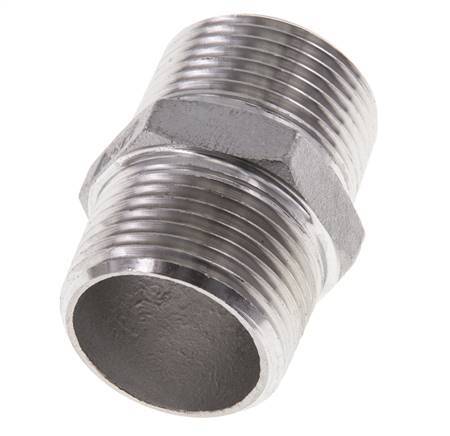 1'' NPT Stainless steel Double Nipple 16 Bar
