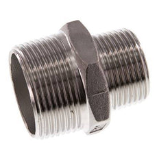 R 1 1/4'' x R 1'' Stainless steel Double Nipple 16 Bar