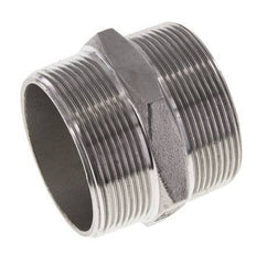 2'' NPT Stainless steel Double Nipple 16 Bar