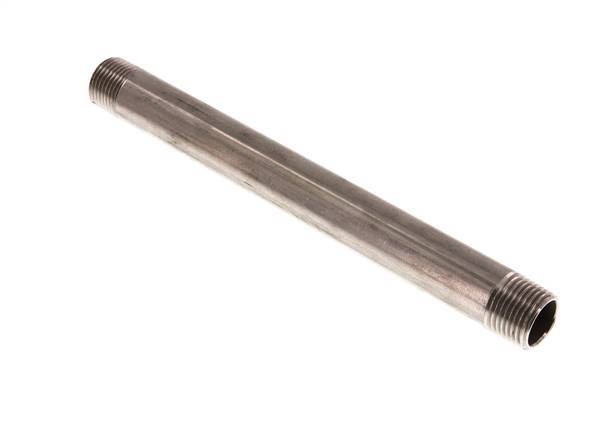 R 1/2'' Stainless steel Double Pipe Nipple 20 Bar DIN 2982 - 200mm