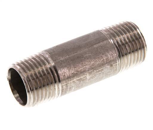 R 1/2'' Stainless steel Double Pipe Nipple 20 Bar DIN 2982 - 60mm