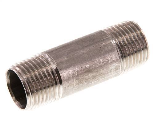R 1/2'' Stainless steel Double Pipe Nipple 20 Bar DIN 2982 - 60mm