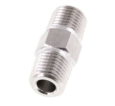 1/4'' NPT Stainless steel Double Nipple 275 Bar - Hydraulic