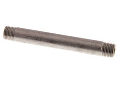 R 1/4'' Stainless steel Double Pipe Nipple 20 Bar DIN 2982 - 100mm