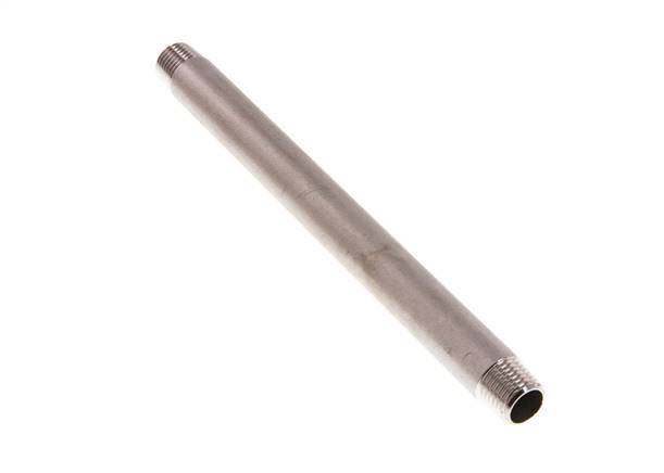 R 1/4'' Stainless steel Double Pipe Nipple 20 Bar DIN 2982 - 160mm
