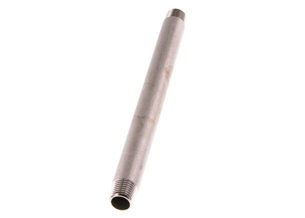 R 1/4'' Stainless steel Double Pipe Nipple 20 Bar DIN 2982 - 160mm