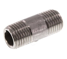 R 1/4'' Stainless steel Double Pipe Nipple 20 Bar DIN 2982 - 30mm