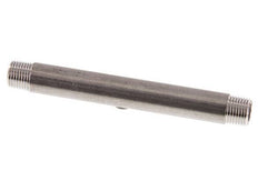 R 1/8'' Stainless steel Double Pipe Nipple 20 Bar DIN 2982 - 100mm