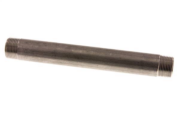 R 3/4'' Stainless steel Double Pipe Nipple 20 Bar DIN 2982 - 200mm