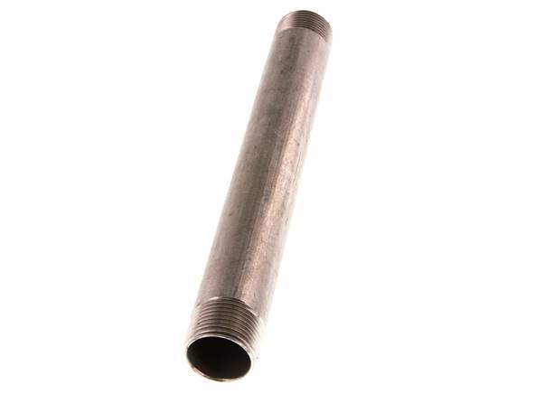 R 3/4'' Stainless steel Double Pipe Nipple 20 Bar DIN 2982 - 200mm