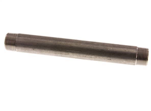 R 3/4'' Stainless steel Double Pipe Nipple 20 Bar DIN 2982 - 200mm