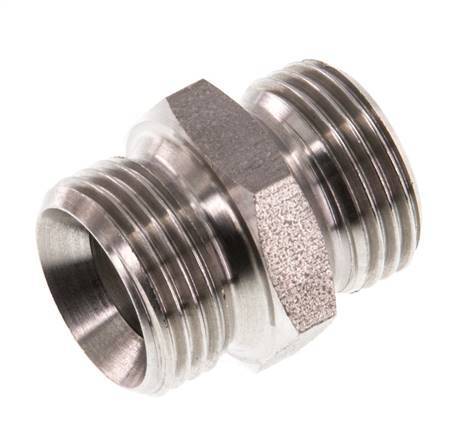 G 3/8'' Stainless steel Double Nipple 40 Bar