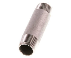 R 3/8'' Stainless steel Double Pipe Nipple 20 Bar DIN 2982 - 60mm