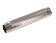 R 1'' Stainless steel Double Pipe Nipple 20 Bar DIN 2982 - 170mm
