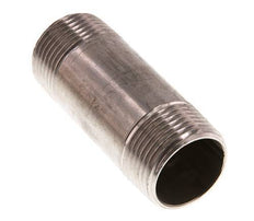 R 1'' Stainless steel Double Pipe Nipple 20 Bar DIN 2982 - 80mm