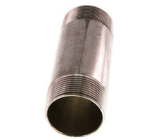 R 1 1/2'' Stainless steel Double Pipe Nipple 20 Bar DIN 2982 - 120mm