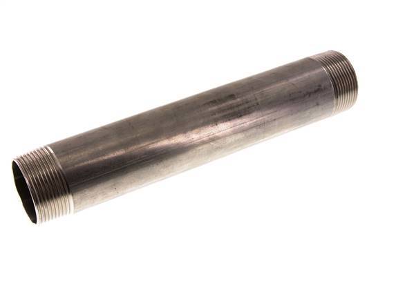 R 1 1/2'' Stainless steel Double Pipe Nipple 20 Bar DIN 2982 - 250mm