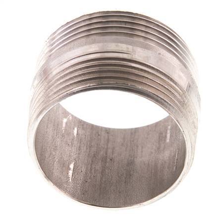 R 1 1/4'' Stainless steel Double Pipe Nipple 20 Bar DIN 2982 - 30mm
