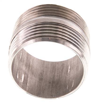 R 1 1/4'' Stainless steel Double Pipe Nipple 20 Bar DIN 2982 - 30mm