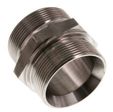 G 2'' Stainless steel Double Nipple 160 Bar - Hydraulic