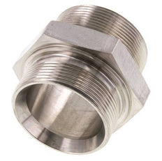 2'' NPT x G 2'' Stainless steel Double Nipple 40 Bar - Hydraulic