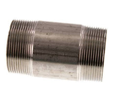 R 2'' Stainless steel Double Pipe Nipple 20 Bar DIN 2982 - 100mm