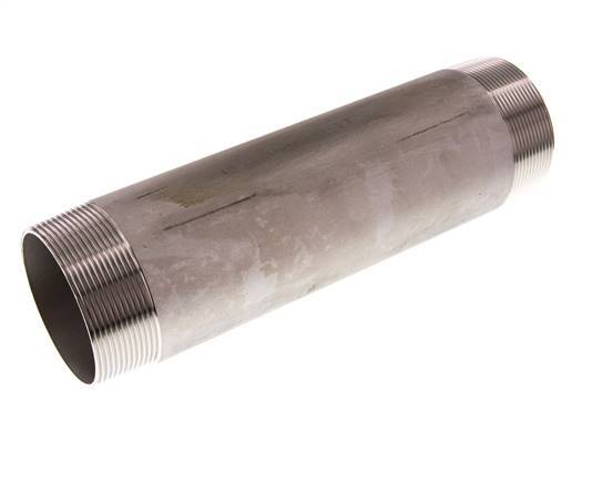 R 2 1/2'' Stainless steel Double Pipe Nipple 20 Bar DIN 2982 - 250mm