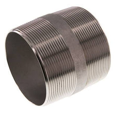 R 3'' Stainless steel Double Pipe Nipple 20 Bar DIN 2982 - 80mm