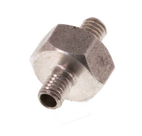 M3 Stainless steel Double Nipple 40 Bar