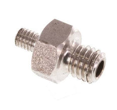 M5 x M3 Stainless steel Double Nipple 40 Bar