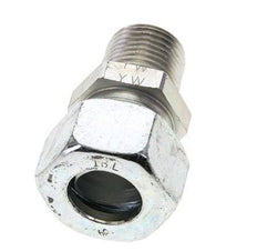 1/2'' NPT Male x 18L Zinc plated Steel Straight Cutting Ring 315 Bar DIN 2353