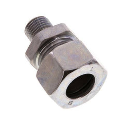 G 1/4'' Male x 15L Zinc plated Steel Straight Cutting Ring 315 Bar DIN 2353