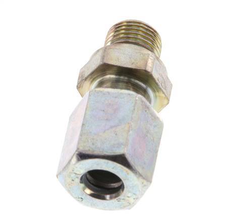 G 1/8'' Male x 6L Zinc plated Steel Straight Cutting Ring 315 Bar DIN 2353 [5 Pieces]