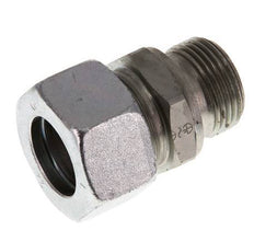 G 3/4'' Male x 22L Zinc plated Steel Straight Cutting Ring 160 Bar DIN 2353