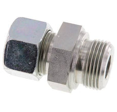 G 1'' Male x 20S Zinc plated Steel Straight Cutting Ring 400 Bar DIN 2353