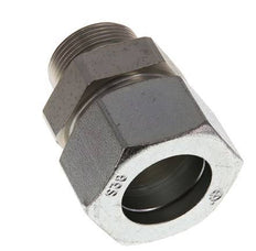 G 1 1/4'' Male x 38S Zinc plated Steel Straight Cutting Ring 315 Bar DIN 2353