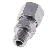 M12x1.5 Male x 10L Zinc plated Steel Straight Cutting Ring 315 Bar DIN 2353