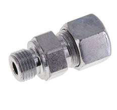 M16x1.5 Male x 12S Zinc plated Steel Straight Cutting Ring 630 Bar DIN 2353