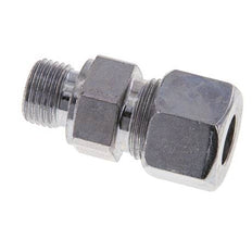 M16x1.5 Male x 12S Zinc plated Steel Straight Cutting Ring 630 Bar DIN 2353