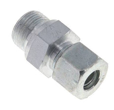 M22x1.5 Male x 12S Zinc plated Steel Straight Cutting Ring 630 Bar DIN 2353