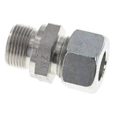 M22x1.5 Male x 15L Zinc plated Steel Straight Cutting Ring 315 Bar DIN 2353