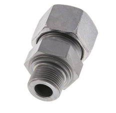 M22x1.5 Male x 20S Zinc plated Steel Straight Cutting Ring 400 Bar DIN 2353