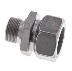 M26x1.5 Male x 28L Zinc plated Steel Straight Cutting Ring 160 Bar DIN 2353