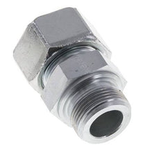 M33x2 Male x 25S Zinc plated Steel Straight Cutting Ring 400 Bar DIN 2353
