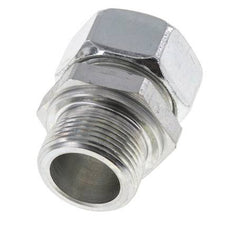 M33x2 Male x 28L Zinc plated Steel Straight Cutting Ring 160 Bar DIN 2353