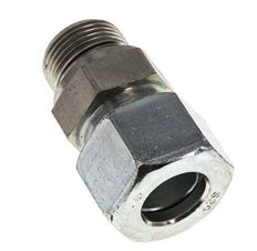 G 3/4'' Male x 20S Zinc plated Steel Straight Cutting Ring with FKM Seal 400 Bar DIN 2353