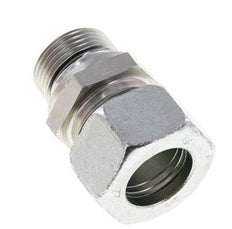 G 3/4'' Male x 22L Zinc plated Steel Straight Cutting Ring with FKM Seal 160 Bar DIN 2353